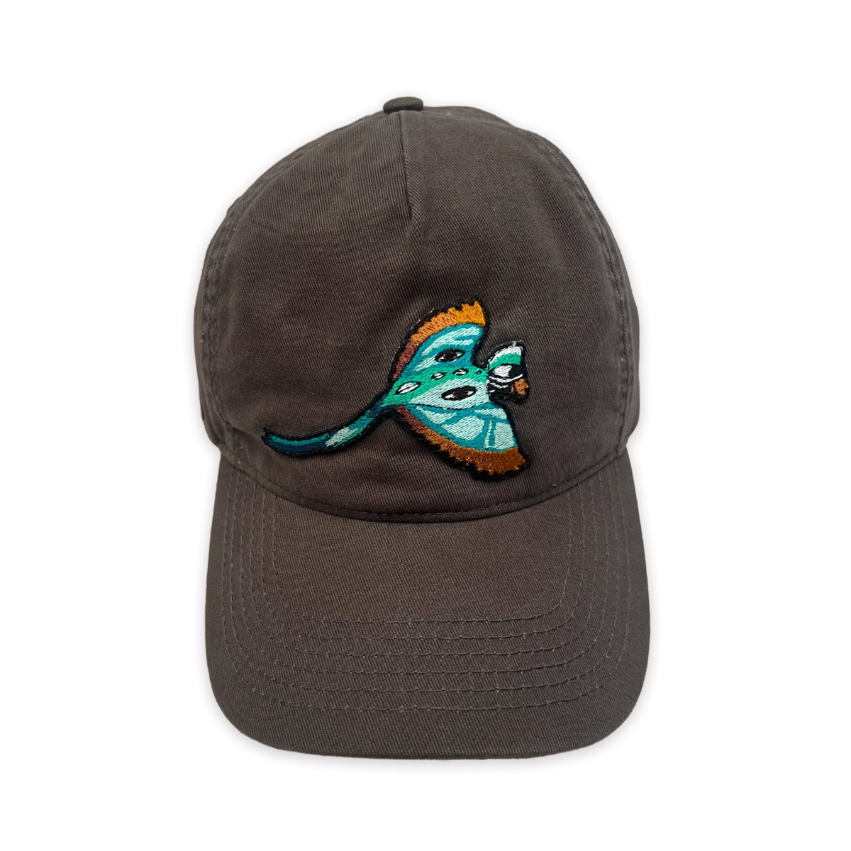 Cap featuring artwork by Ingrid Nuss Fine Art Gallery Wilderness Garden Route South Africa