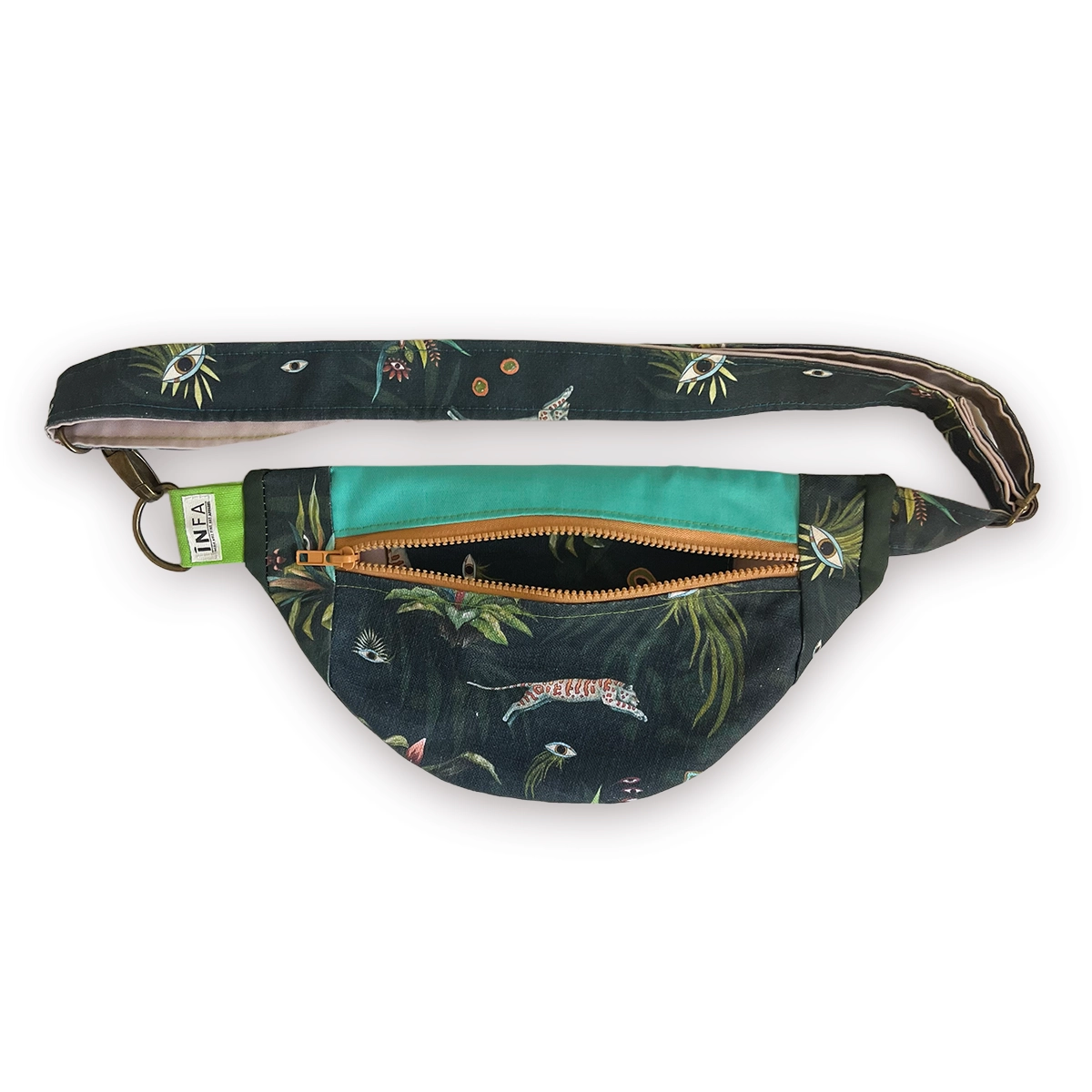 Moonbag featuring artwork by Ingrid Nuss Fine Art Gallery Wilderness Garden Route South Africa