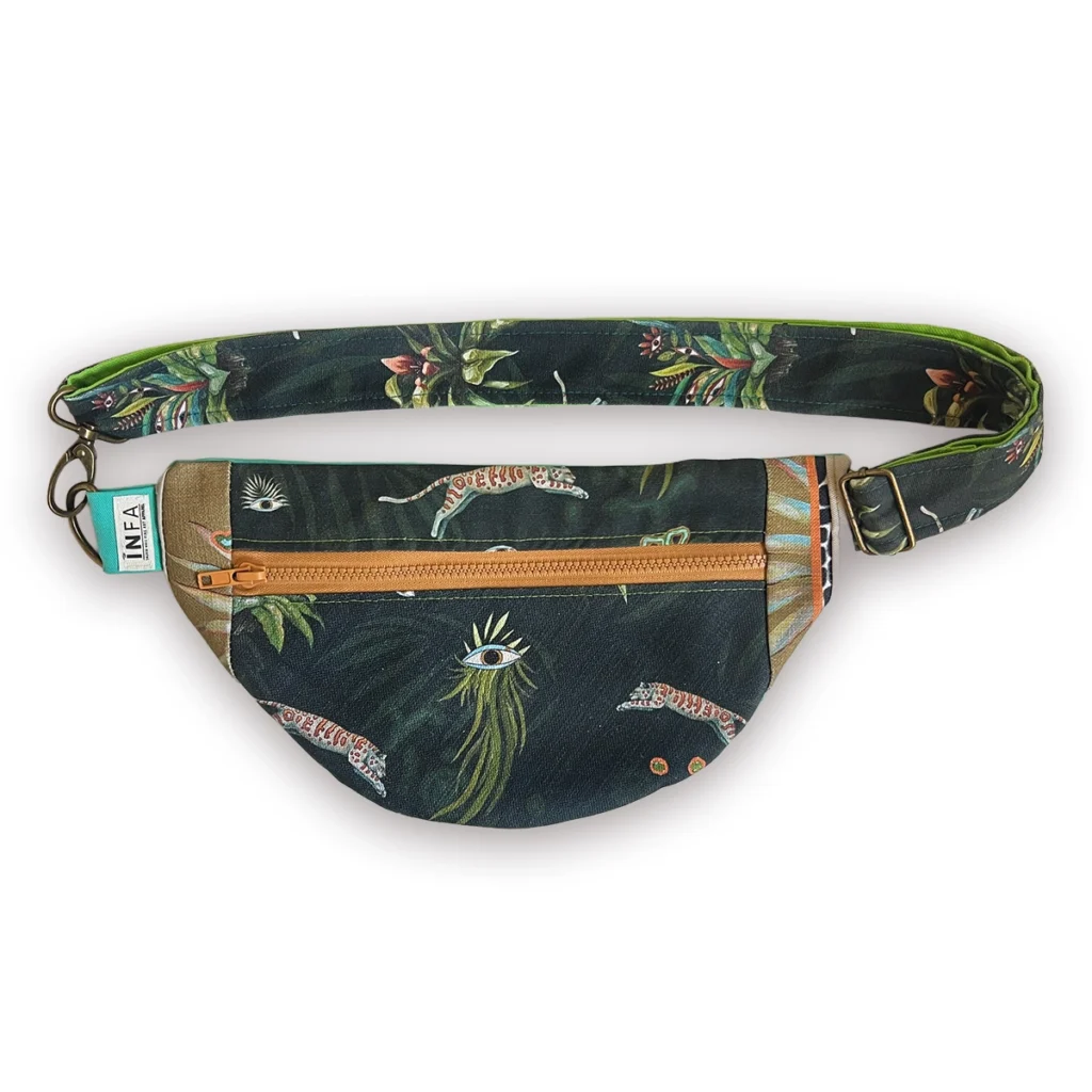 Moonbag featuring artwork by Ingrid Nuss Fine Art Gallery Wilderness Garden Route South Africa